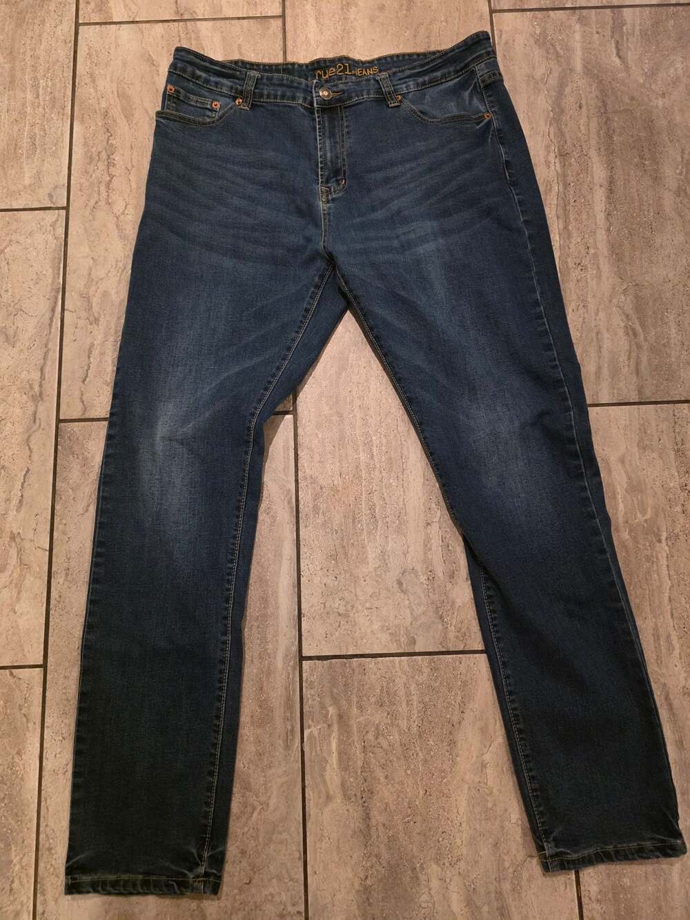 rue21 Men's Slim Straight-Leg Jeans, Size 38/32